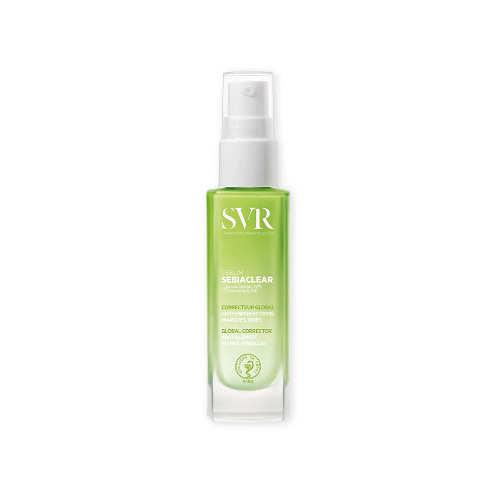 SVR SEBIACLEAR SERUM - CORRECTOR GLOBAL ANTI-IMPERFECCIONES MARCAS, ARRUGAS