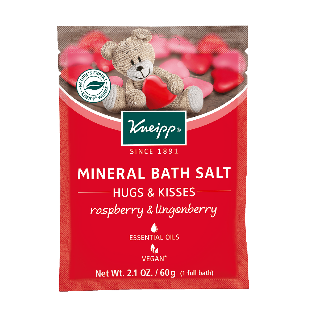 KNEIPP MINERAL BATH SALT - HUGS AND KISSES