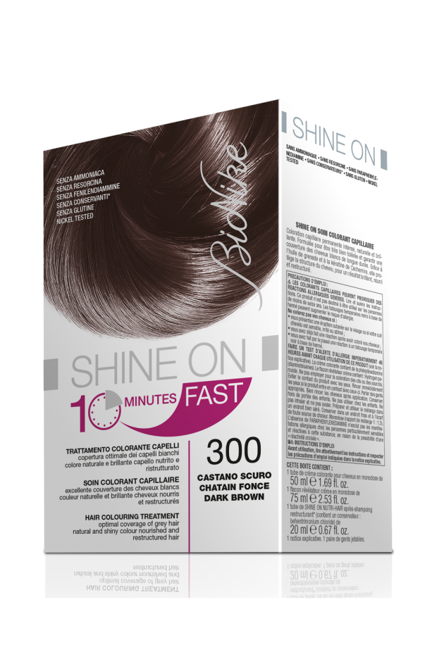 BIOnike SHINE ON FAST Hair Colouring Treatment (300 - Dark Brown)
