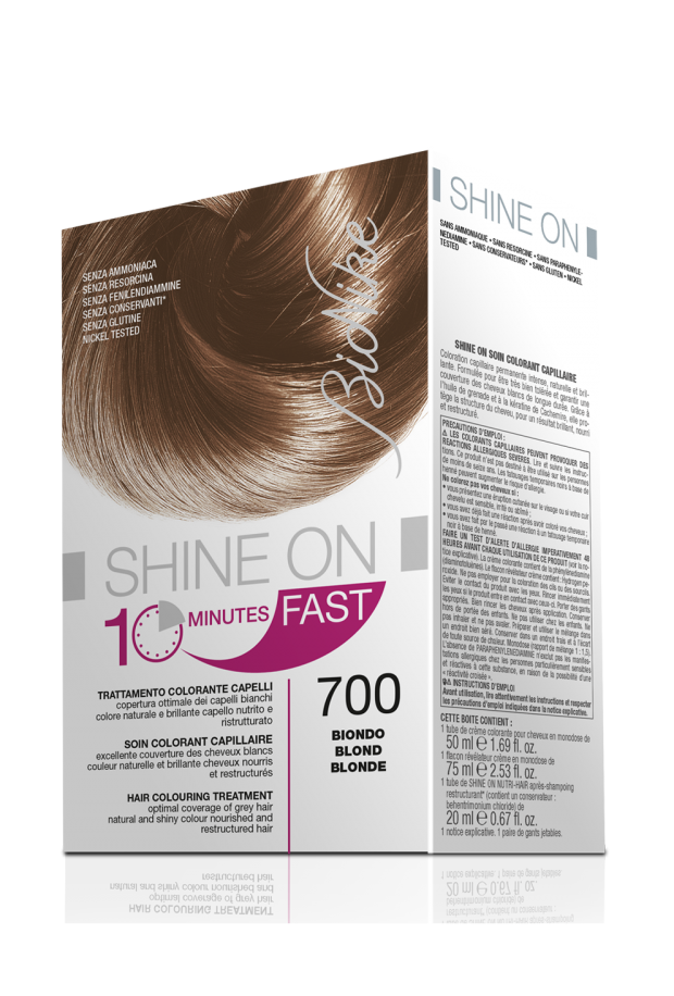 Bionike SHINE ON FAST  BLONDE 700  Hair Colouring Treatment