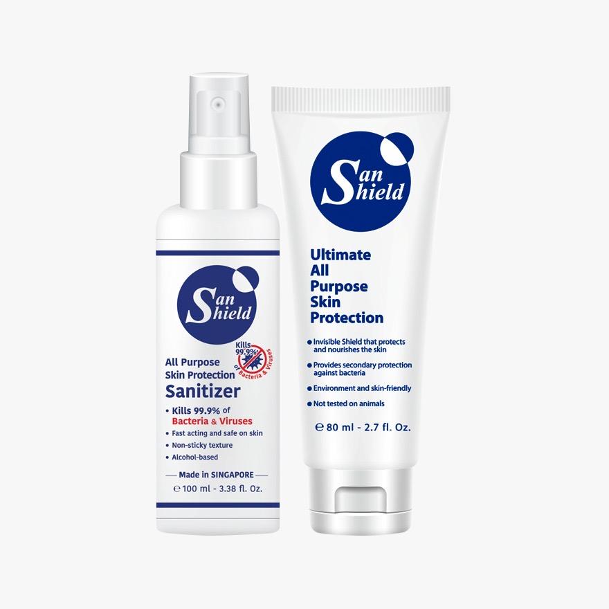 San Shield Ultimate All Purpose Skin Protection + Sanitizer Spray