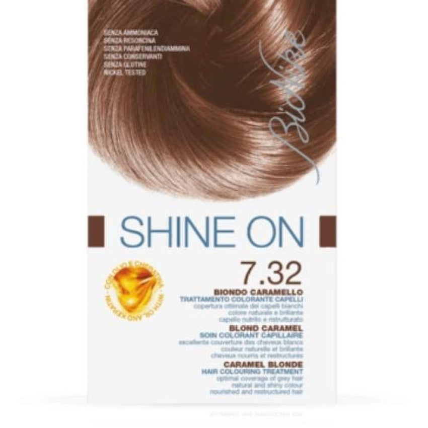 BIOnike Shine On 7.32 Caramel Blonde Hair colouring Treatment