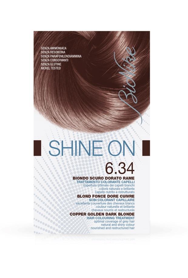 SHINE ON Hair Colouring Treatment (6.34 - Copper Golden Dark Blonde)